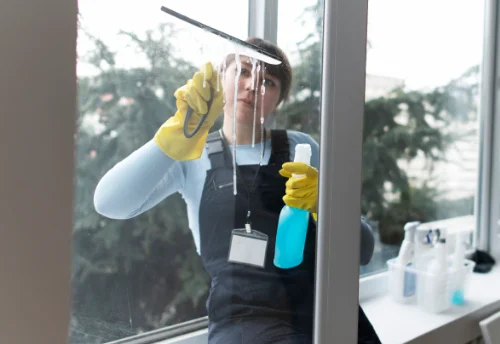 Nettoyage de vitres intérieures et extérieures à Quarouble